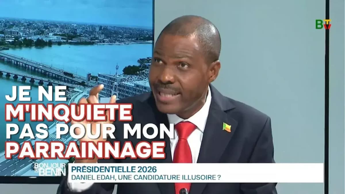 Daniel Edah, candidat déclaré à la présidentielle 2026 au Bénin