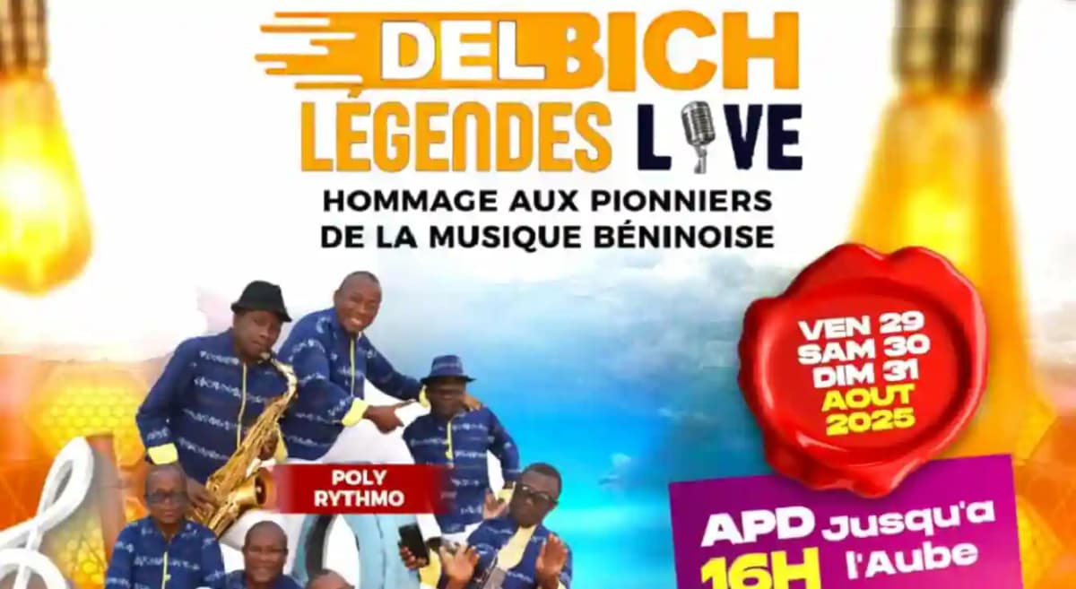 Delbich Légendes Live: la LNB aux côtés des jeunes pour célébrer les pionniers de la musique béninoise