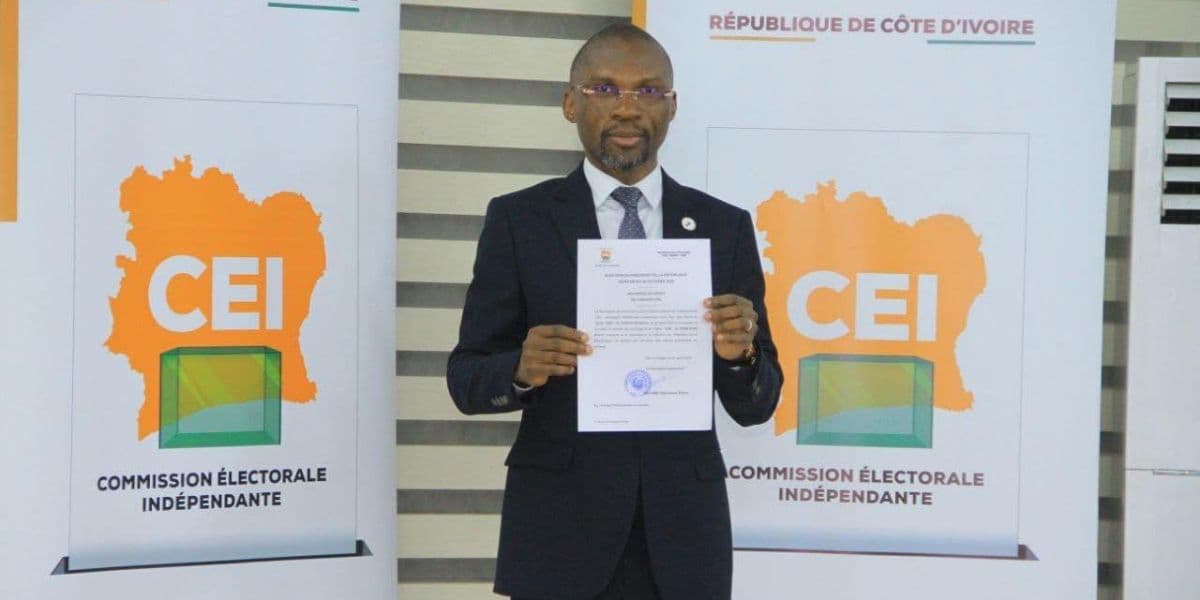 Kévin Fiéni, candidat déclaré à l’élection présidentielle ivoirienne