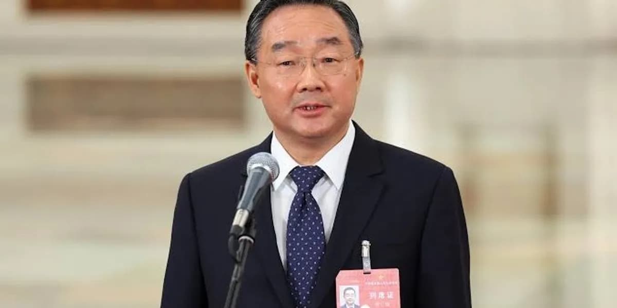 L'ancien ministre chinois Tang Renjian