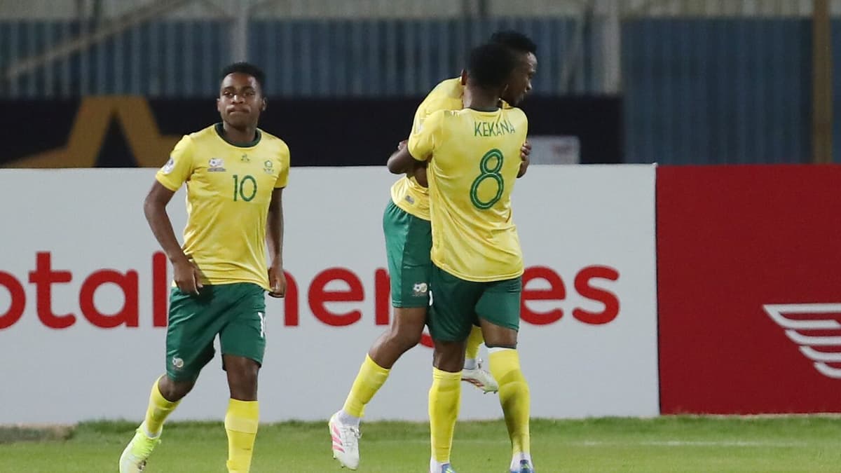 Les joueurs U20 de l'Afrique du Sud
