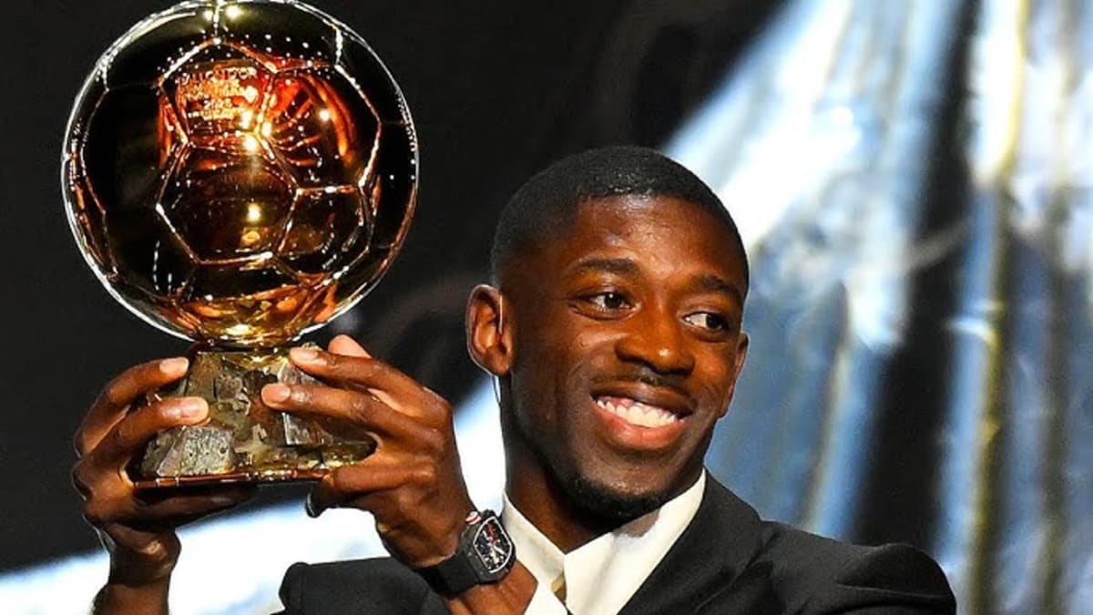 Ousmane Dembélé remporte le Ballon d'Or 2025@BBC