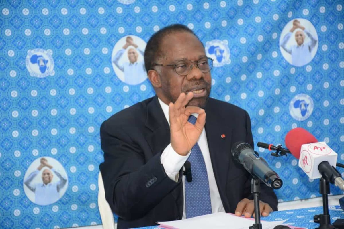 Le président exécutif du PPA-CI, Sébastien Dano Djedje