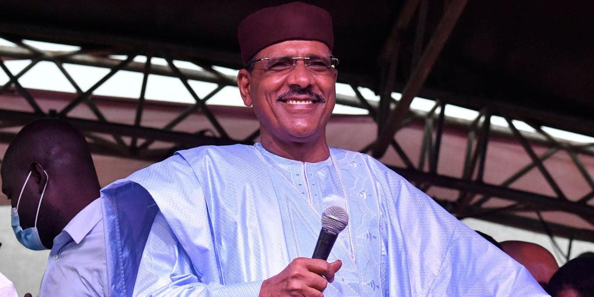 L'ancien président nigérien, Mohamed Bazoum