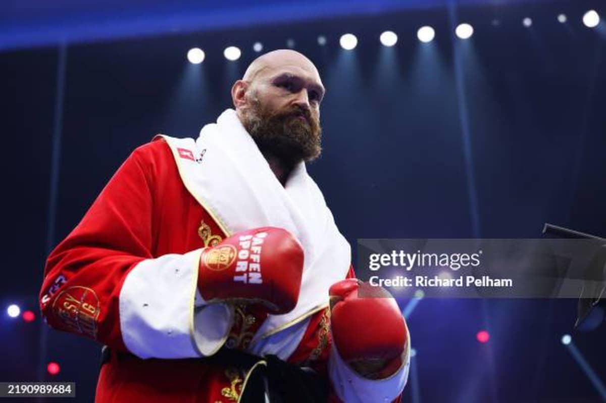 Le boxeur Tyson Fury