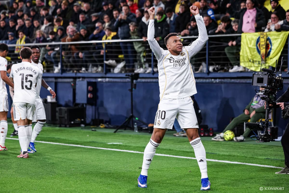 Real 2-0 Villarreal : Mbappé panenka sous les yeux de Diaz