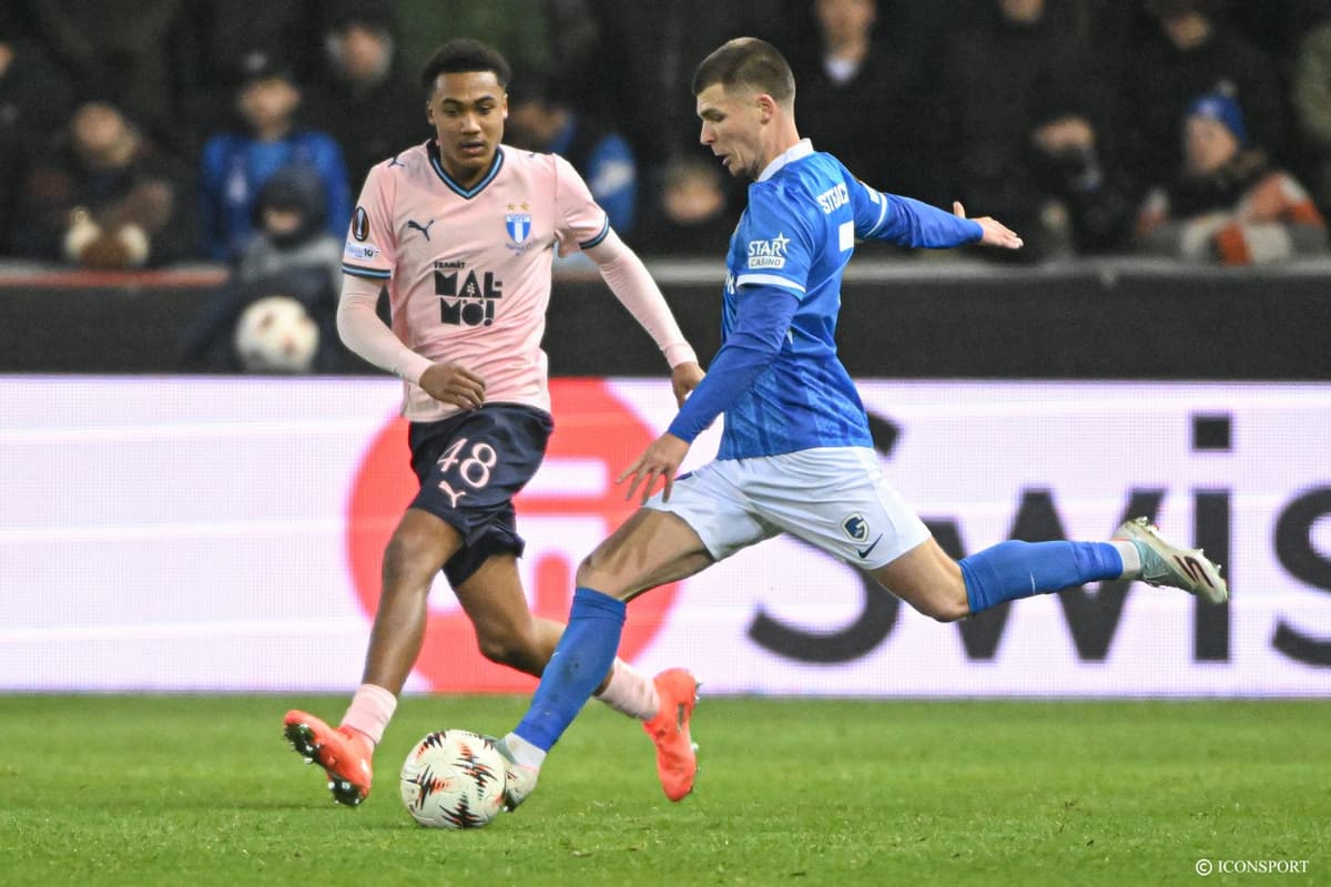 Genk et Malmö FF à égalité à la mi-temps en Ligue Europa (J8)