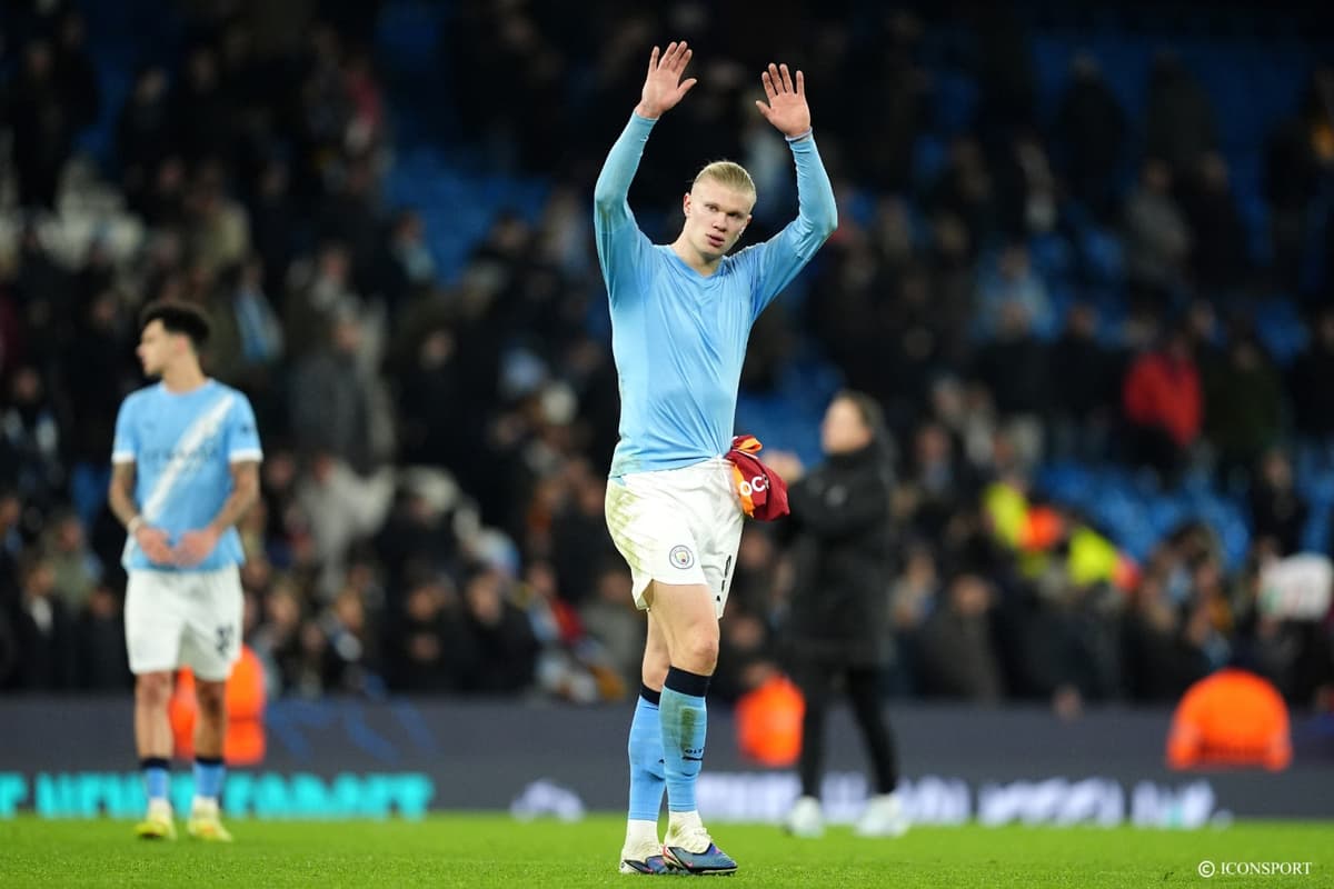 Erling Haaland marque après cinq matchs sans but pour Manchester City