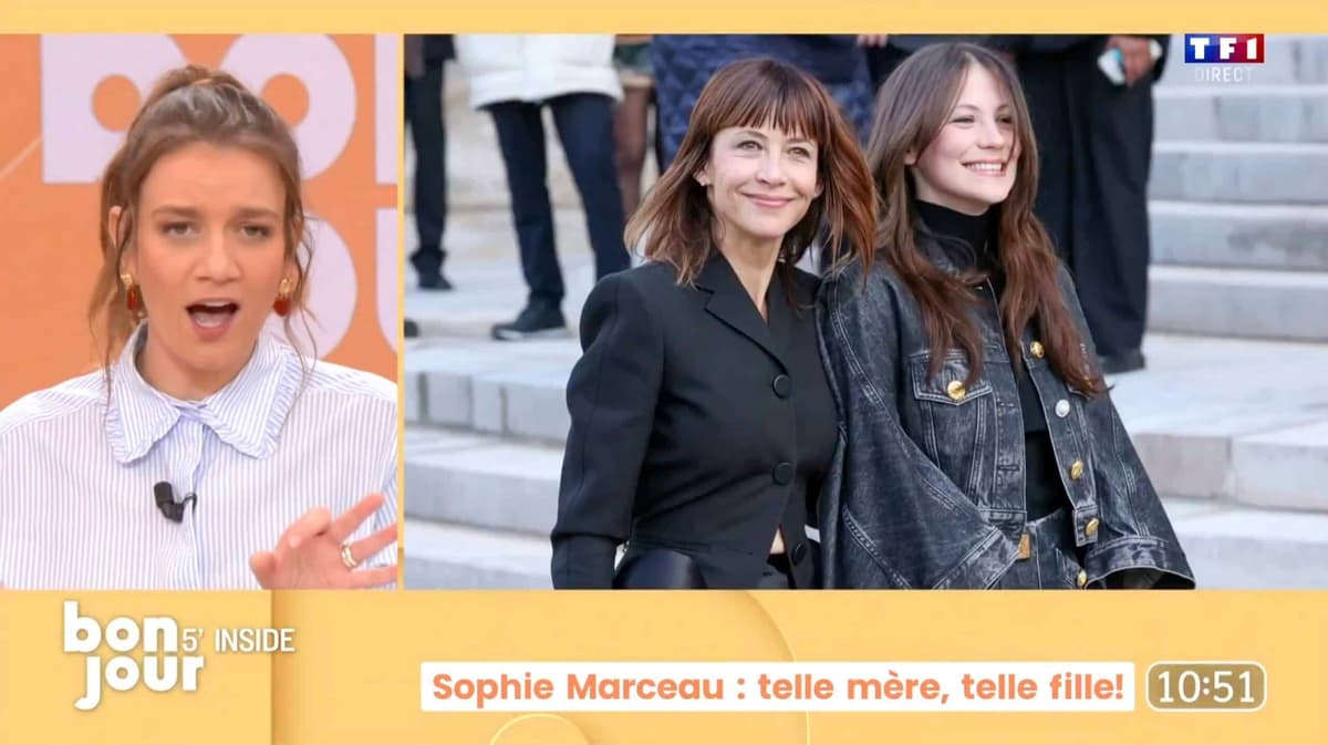 Sophie Marceau et sa fille se ressemblent
