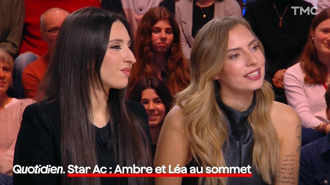 Ambre et Léa (Star Academy) visées par une polémique après leur passage dans Quotidien