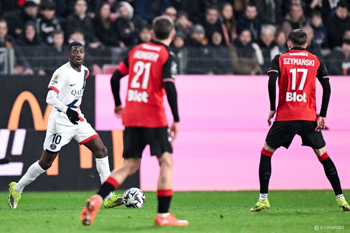 Ligue 1 J22 : Rennes mène le PSG à la pause