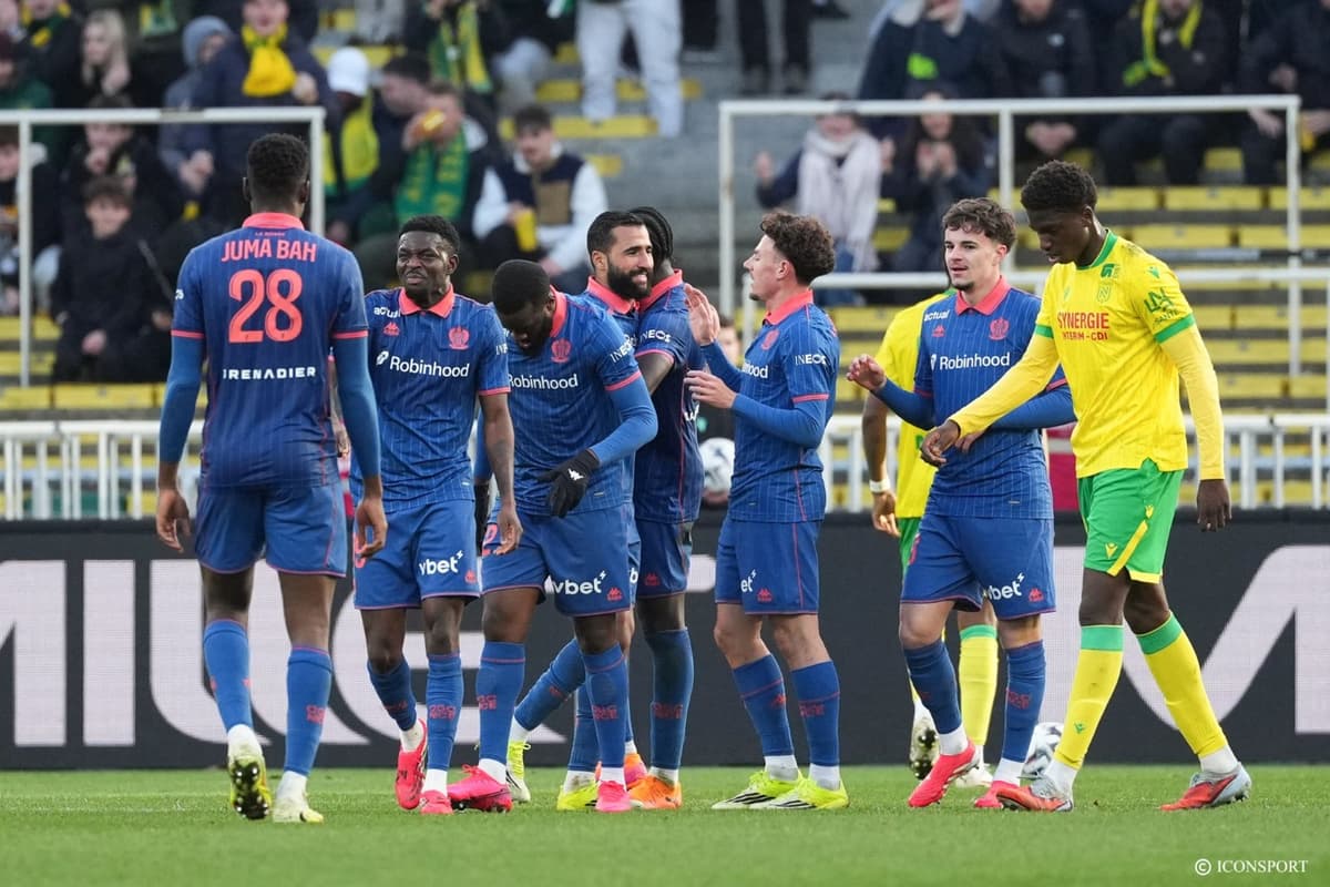 Nice annonce son groupe pour la réception de Brest en Ligue 1 (J20)