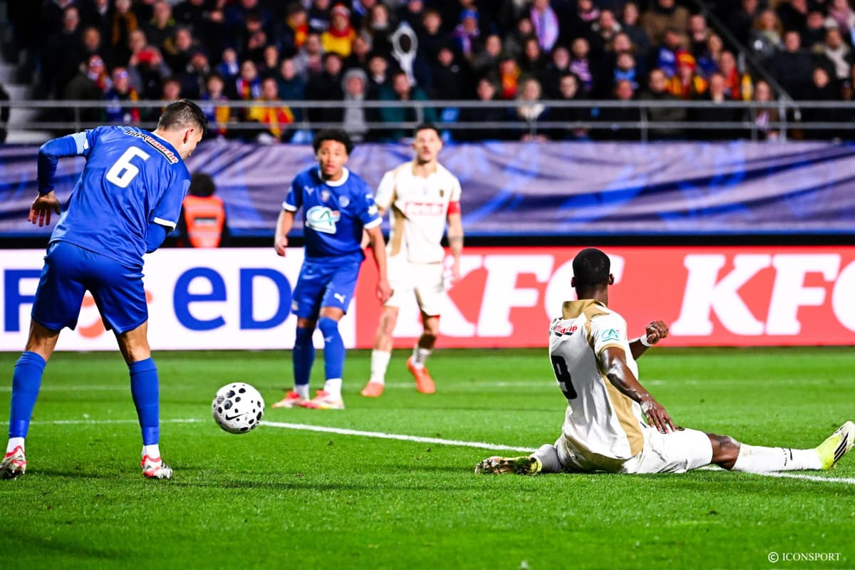 Doublé d’Abdallah Sima avec le RC Lens en Coupe de France