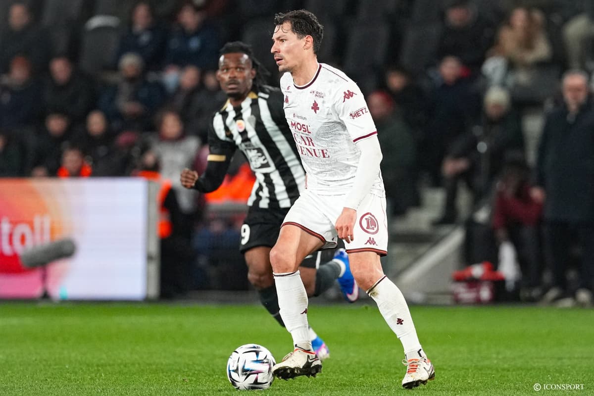 Benjamin Stambouli (FC Metz) évoque la réception de Lille en Ligue 1
