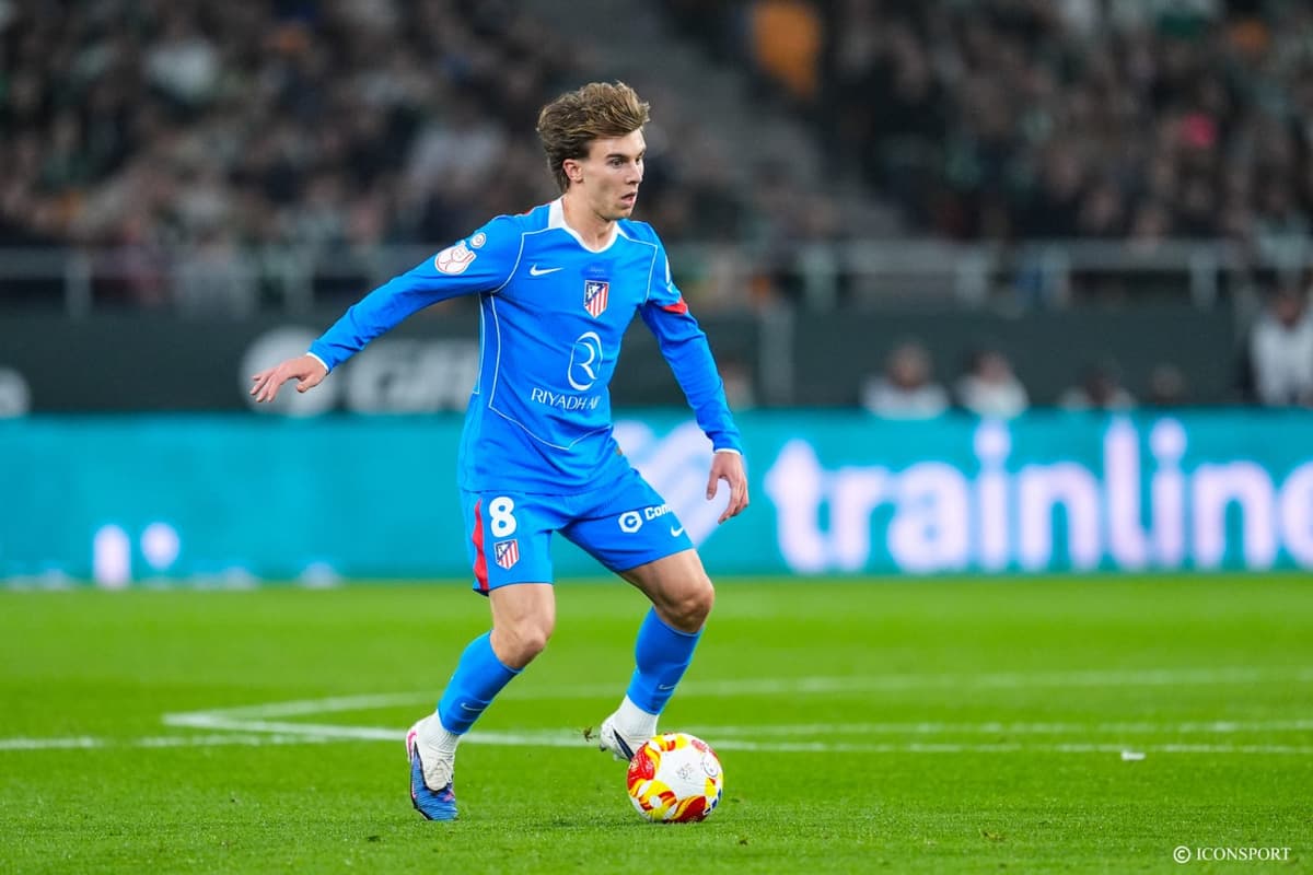 Atlético Madrid : Barrios victime d’une blessure musculaire