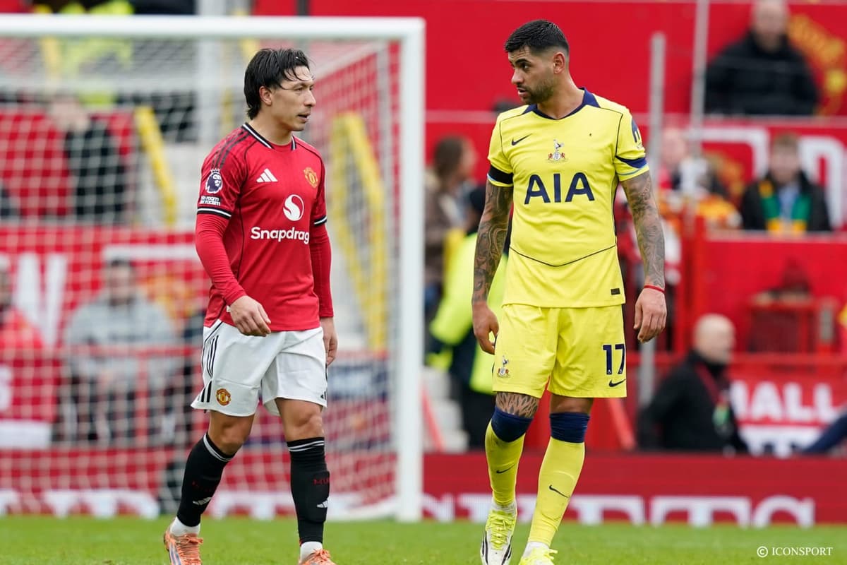 Premier League : Christian Romero expulsé contre Manchester United