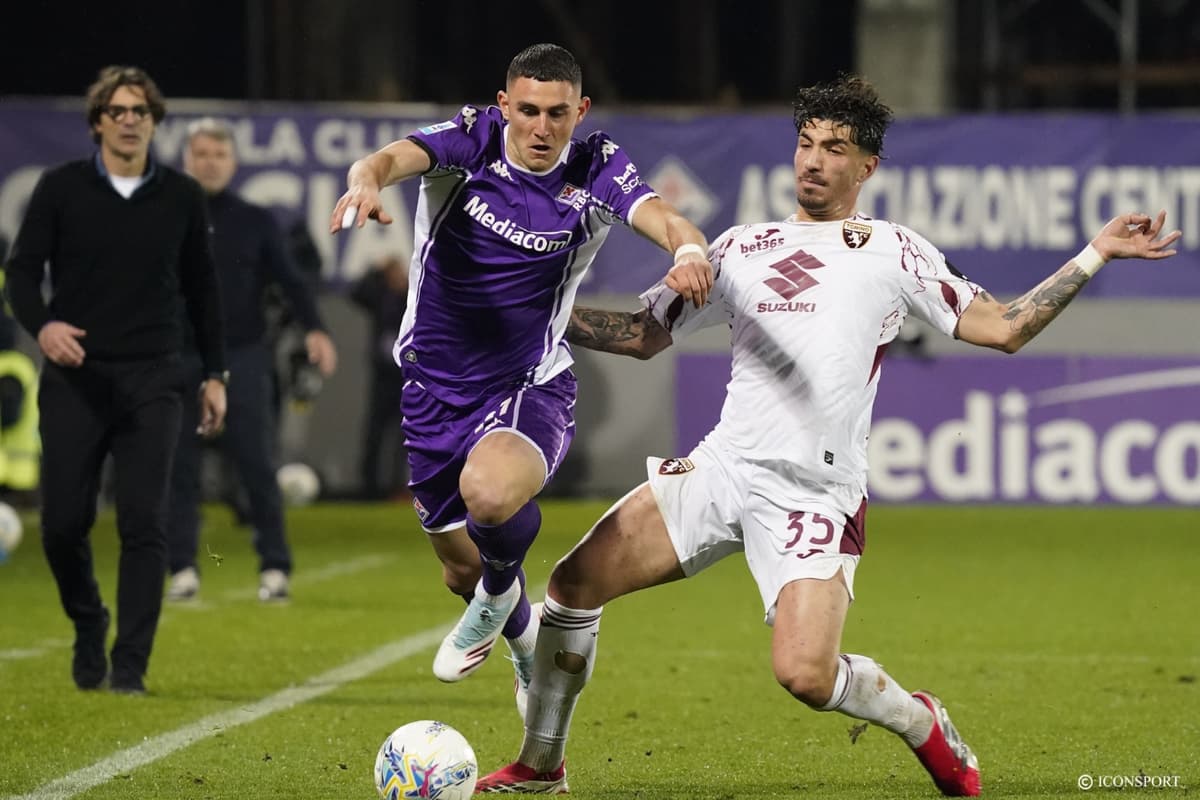 Match nul entre la Fiorentina et Torino lors de la 24e journée de la Série A