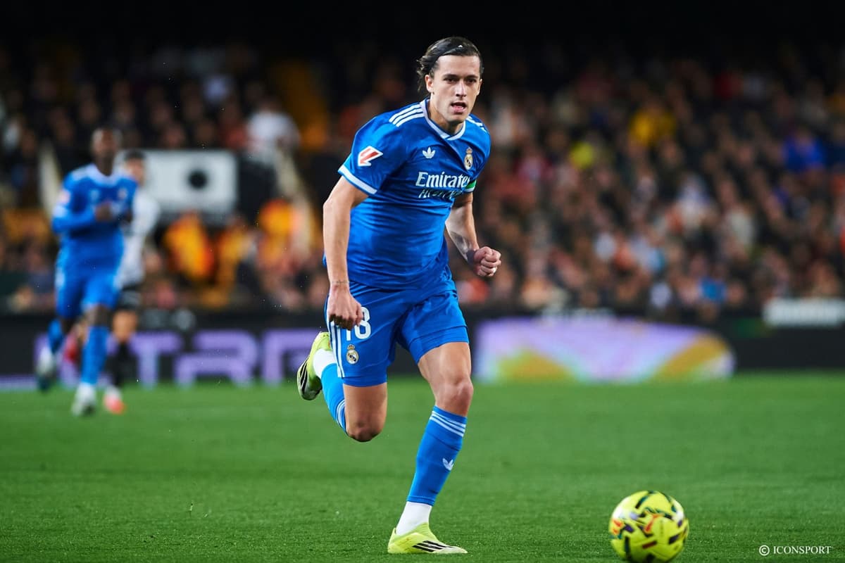 LaLiga : Valence vs Real Madrid — Álvaro Carreras marque après un slalom