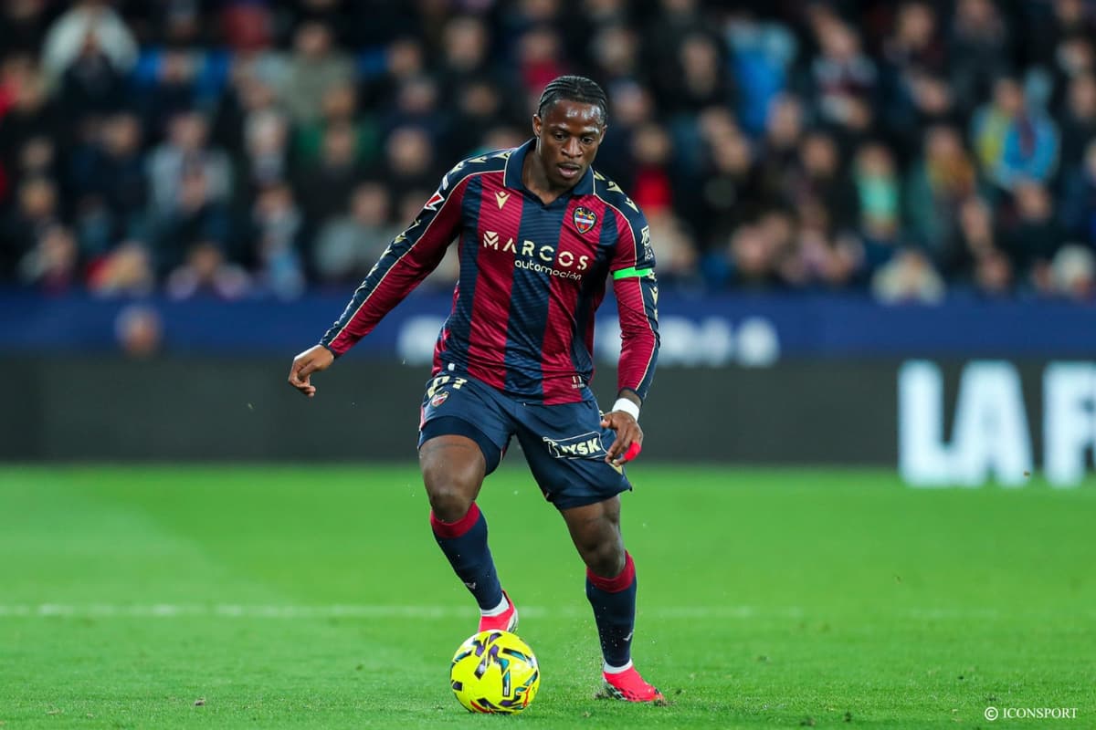 Levante : Karl Etta Eyong en panne sèche après un début de saison prometteur