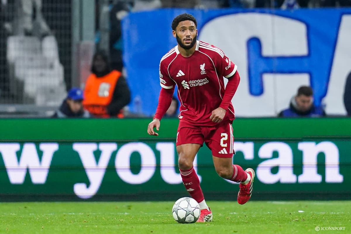 Joe Gomez pourrait faire son retour avec Liverpool face à Sunderland en Premier League