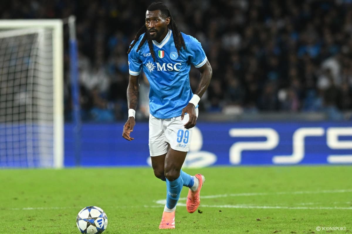 Zambo Anguissa en convalescence prolongée au Napoli
