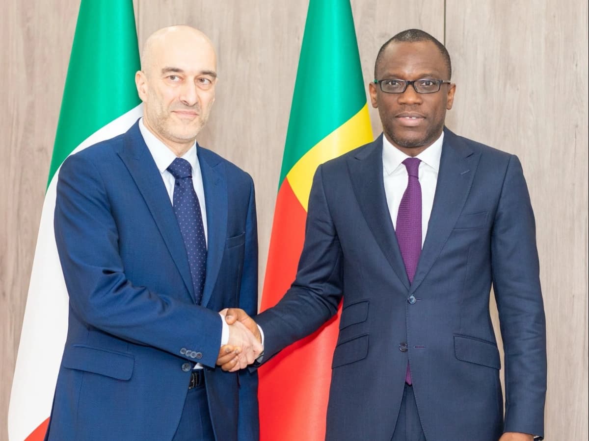 Diplomatie: le nouvel ambassadeur d’Italie au Bénin présente ses lettres de créance