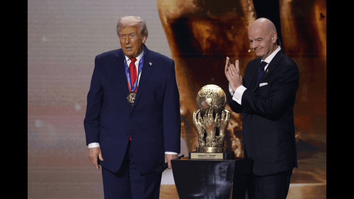 Gianni Infantino défend le prix de la paix attribué à Donald Trump