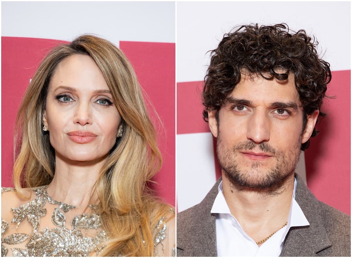 Louis Garrel et Angelina Jolie complices lors de l’avant-première de Coutures à Paris