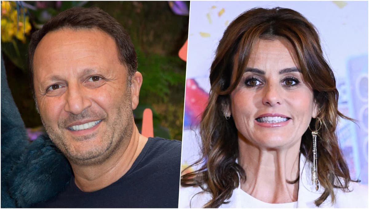 Arthur adoube Faustine Bollaert, présentatrice des Enfants de la télé