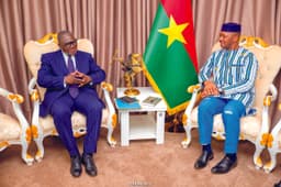 Burkina Faso : le vice-gouverneur de la BCEAO et le représentant résident du PNUD reçus en audience à l’ALT