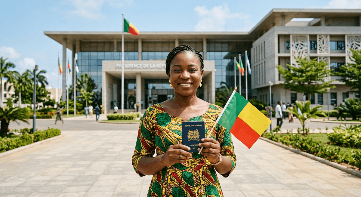 Ciara naturalisée béninoise via la plateforme My Afro Origins