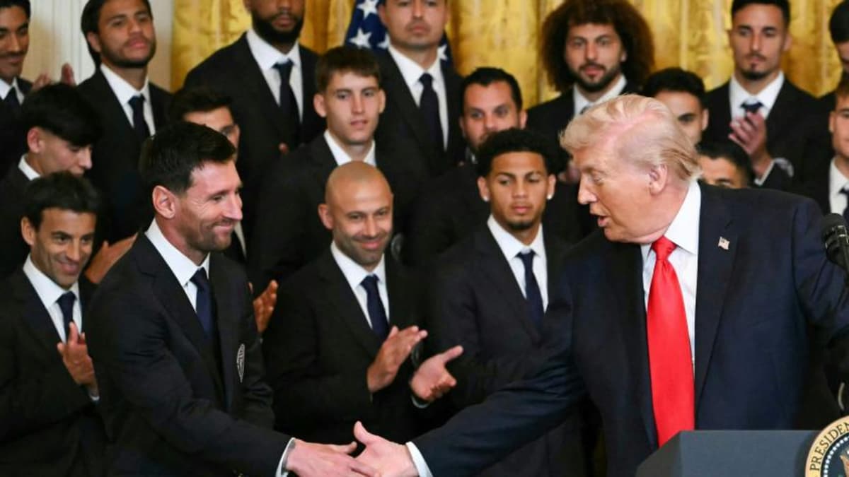 Maison Blanche: quand la visite de Messi vire au discours surréaliste de Trump