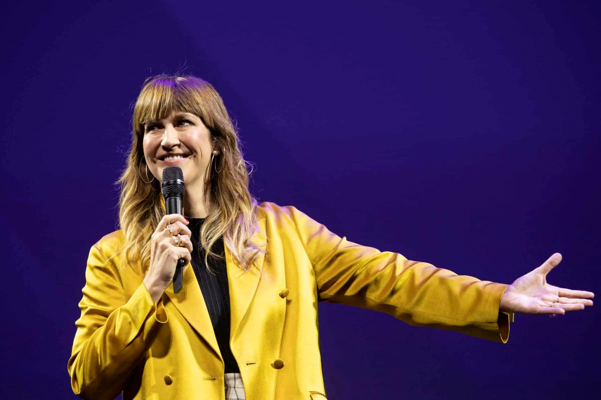 Daphné Bürki a choisi les Batignolles pour ses filles Hedda et Suzanne