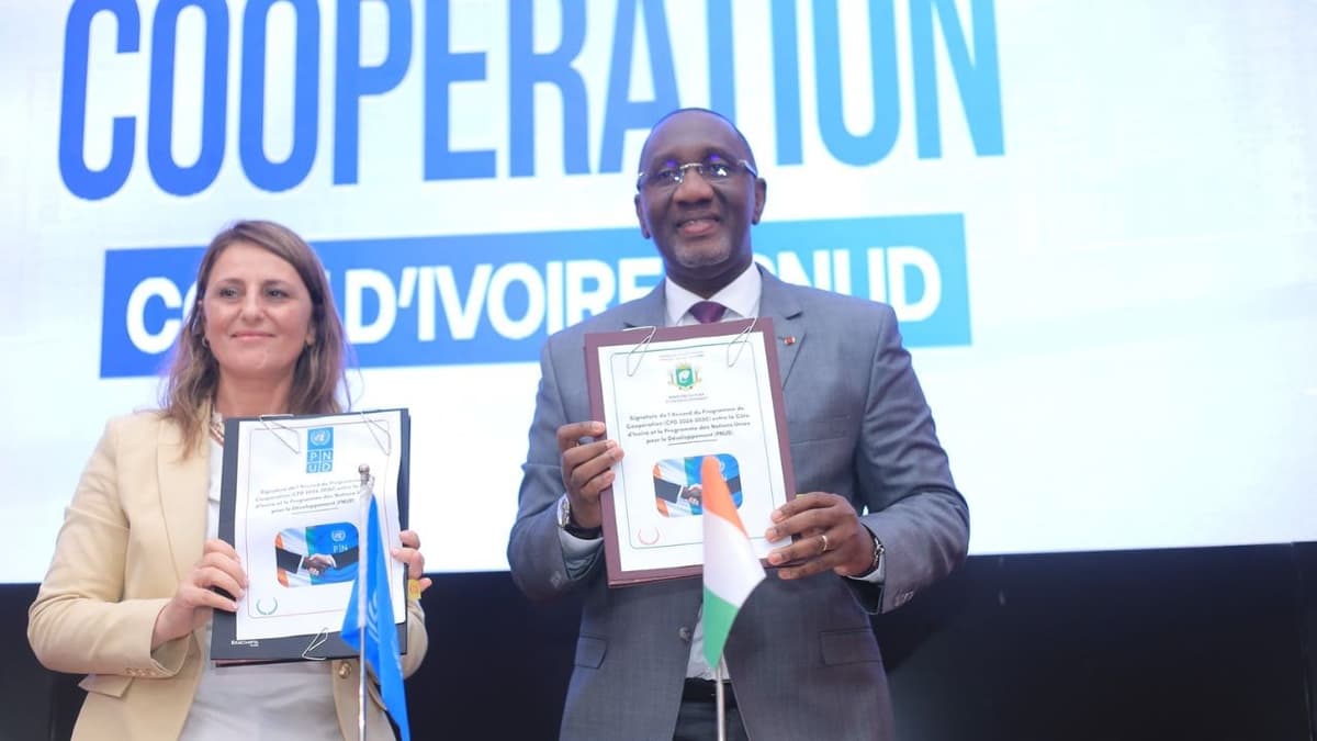 Côte d’Ivoire : le PNUD scelle un partenariat quinquennal pour soutenir la transformation économique