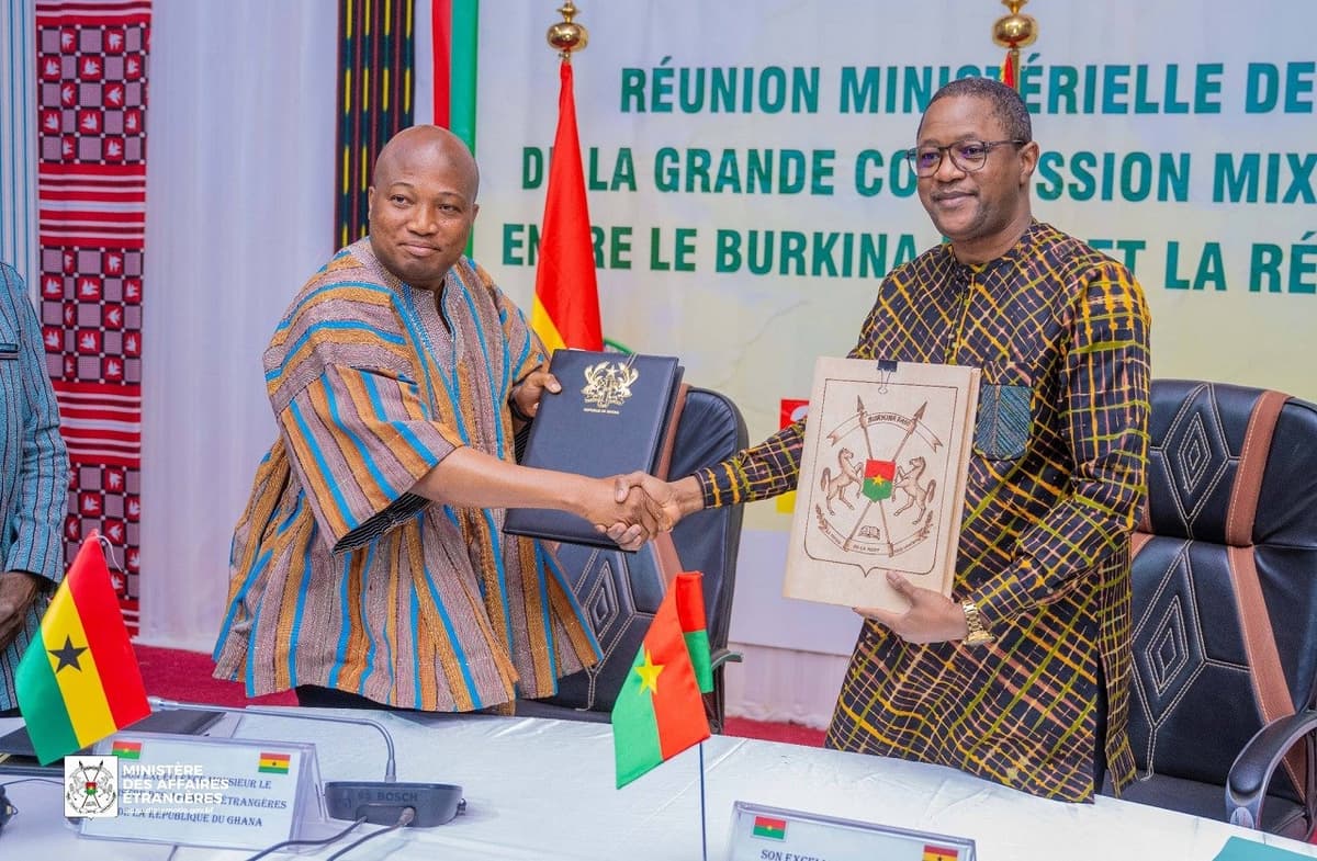 Burkina Faso – Ghana : signature de sept accords pour sécuriser le corridor commercial Tema–Ouagadougou