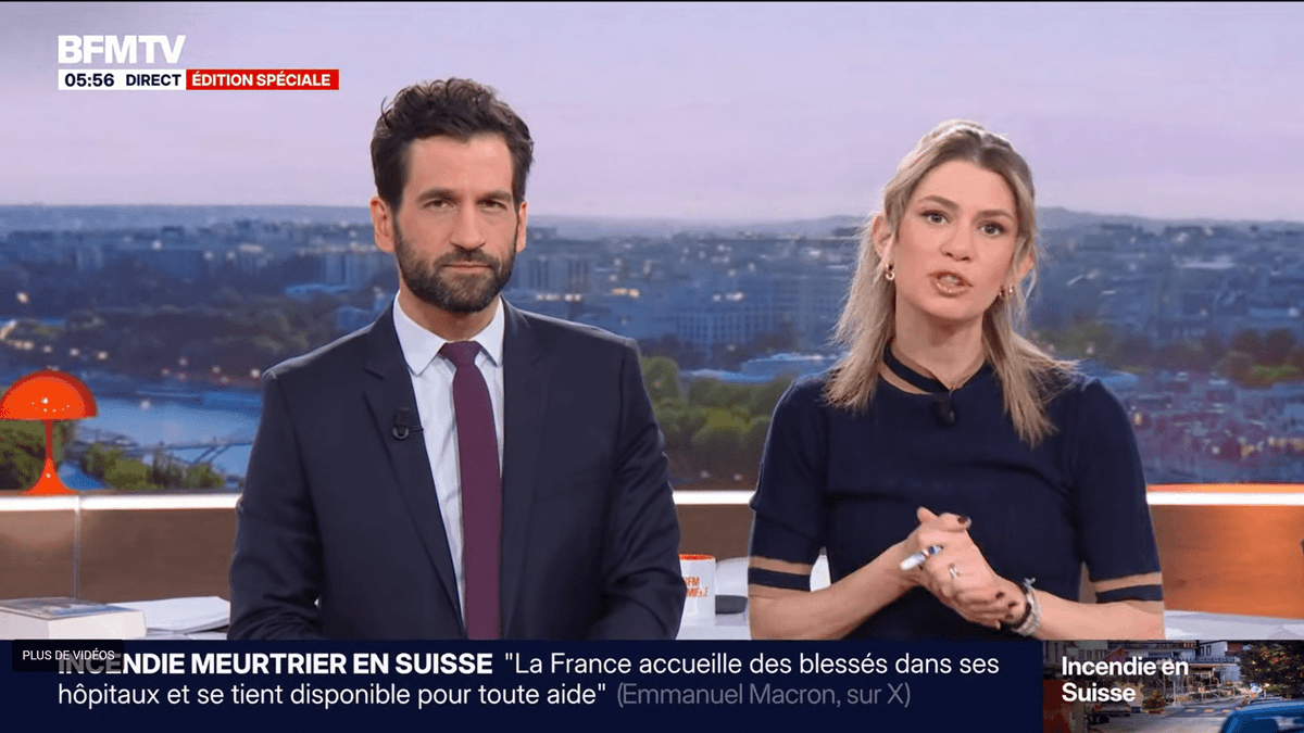 Perrine Storme et Dominique Tenza remplacés sur BFMTV dès le 9 mars par Pascale de la Tour du Pin et Mathieu Coache