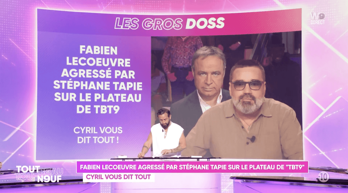 Stéphane Tapie aurait donné deux coups à Fabien Lecoeuvre, dit Géraldine Maillet