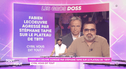 Stéphane Tapie aurait donné deux coups à Fabien Lecoeuvre, dit Géraldine Maillet