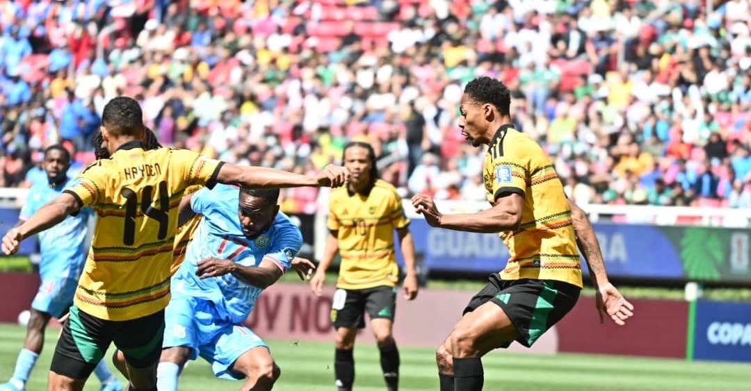 Mondial 2026, football : RDC mène face à la Jamaïque à la mi-temps de la prolongation