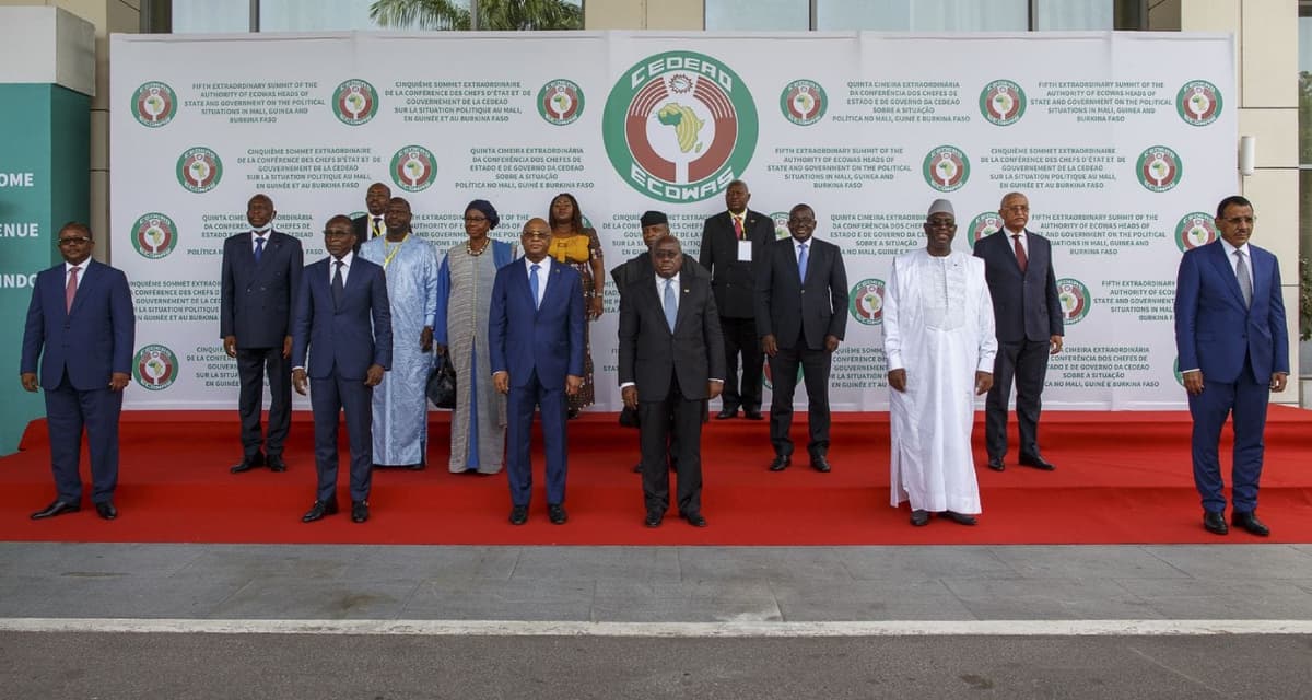 La CEDEAO livre ses regrets sur la durée de la transition fixée par le Mali