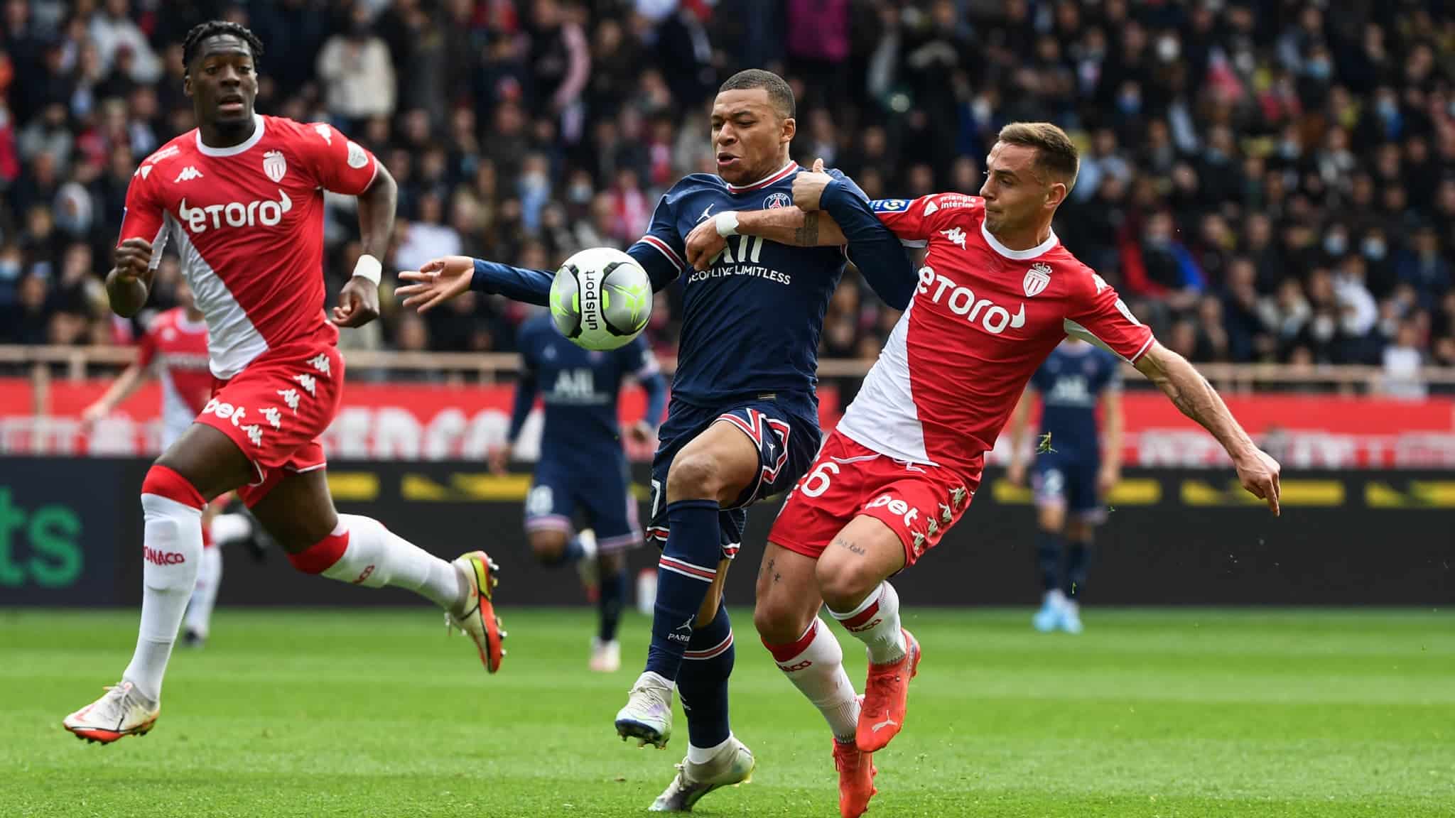 Ligue 1: le groupe de Monaco pour affronter le PSG