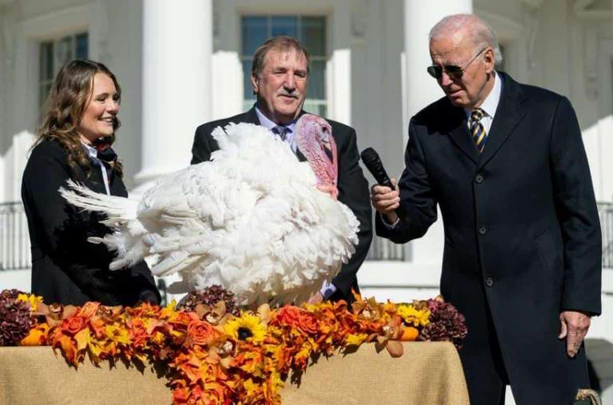 Etats-Unis: Joe Biden accorde sa grà¢ce présidentielle à  2 dindes