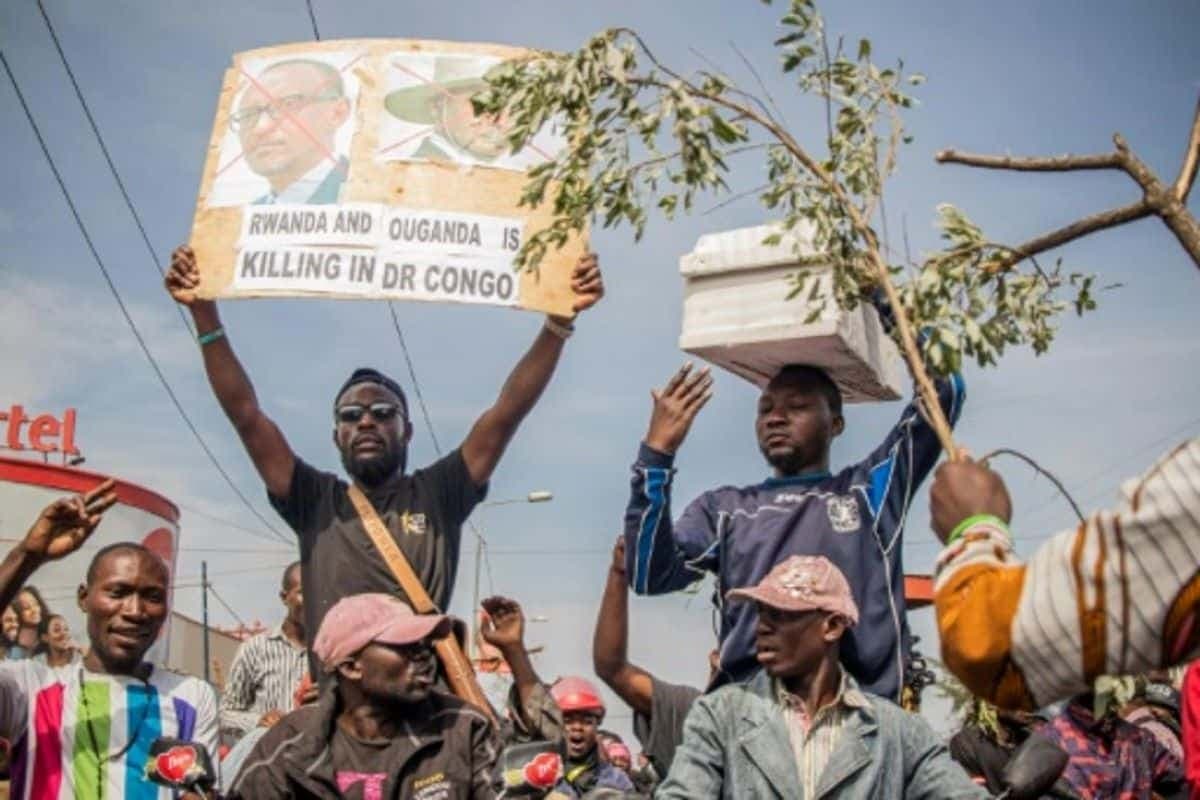 RDC: manifestation contre le Rwanda, accusé de soutenir les rebelles du M23
