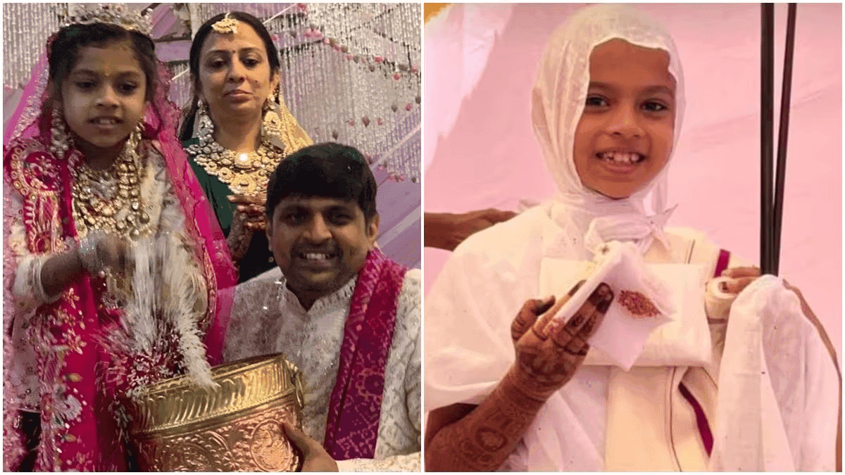 Inde: A 8 ans, elle renonce à  l’héritage de la société de diamants de son père pour devenir nonne