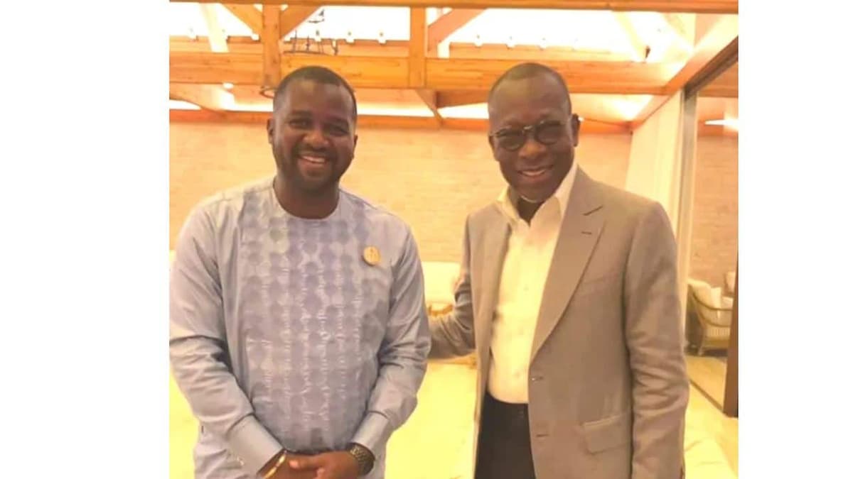 FInAB 2023: Ulrich Adjovi reçu par le président Patrice Talon