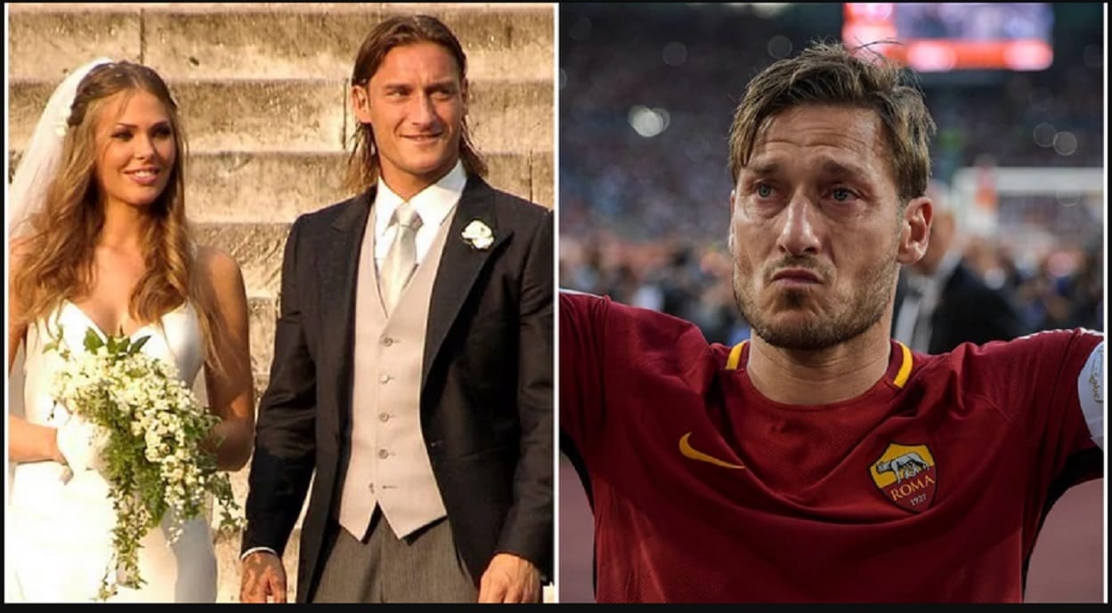 Totti: « Je ne suis plus le même depuis que ma femme m’a trompé »