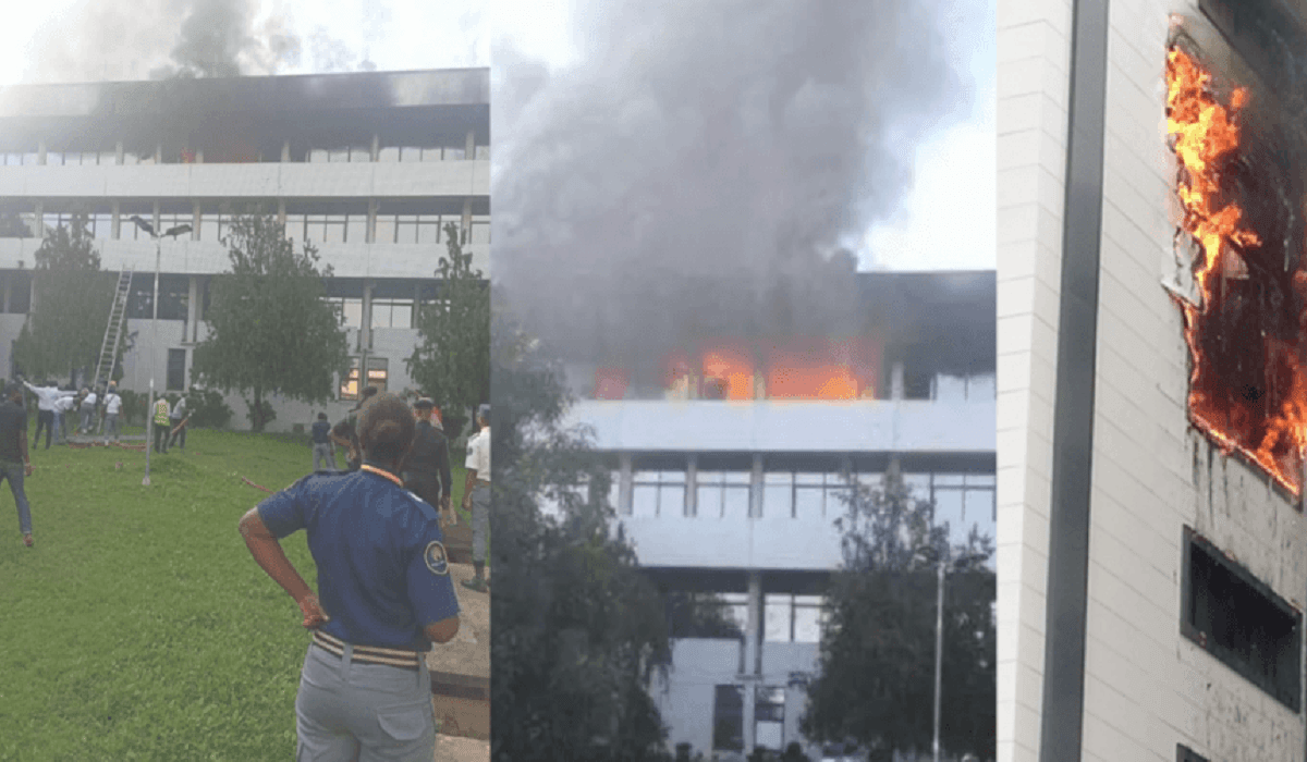 La Cour suprême du Nigeria ravagée par un incendie