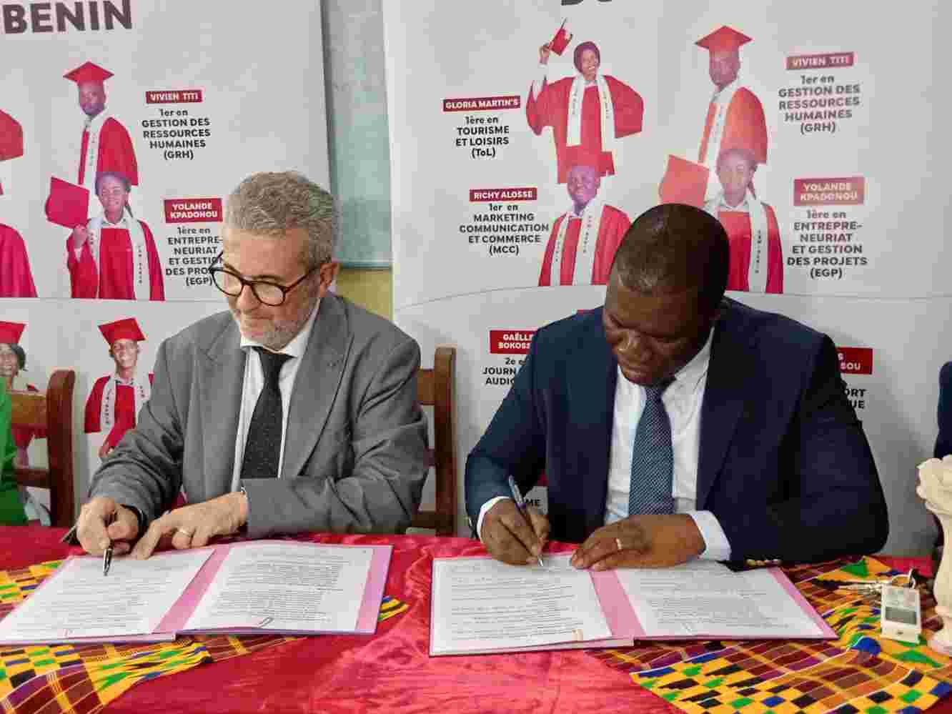 ESM Bénin signe une convention de partenariat avec IFIC France
