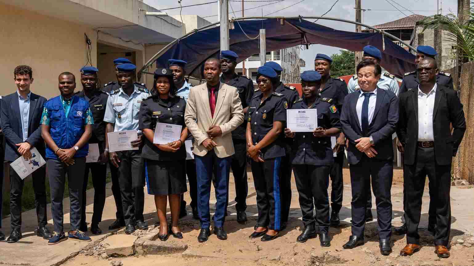 OIM Bénin: fin de formation MIDAS des agents de police en postes frontaliers