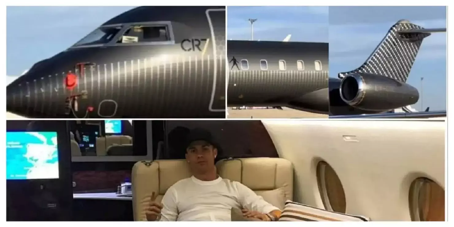 Cristiano Ronaldo s’offre un nouveau jet privé à 75 millions de dollars